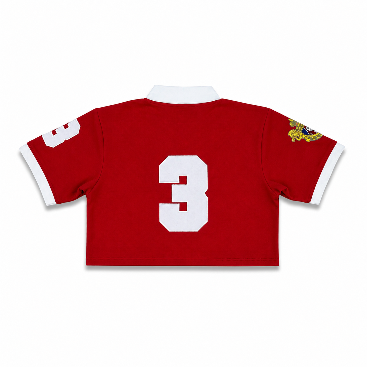 Cropped Red YIC Polo
