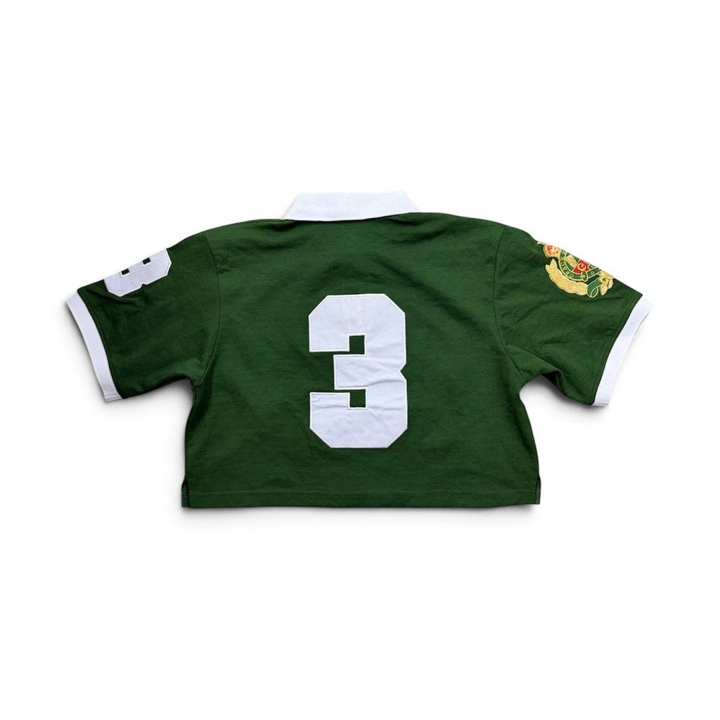 Cropped General Green YIC Polo
